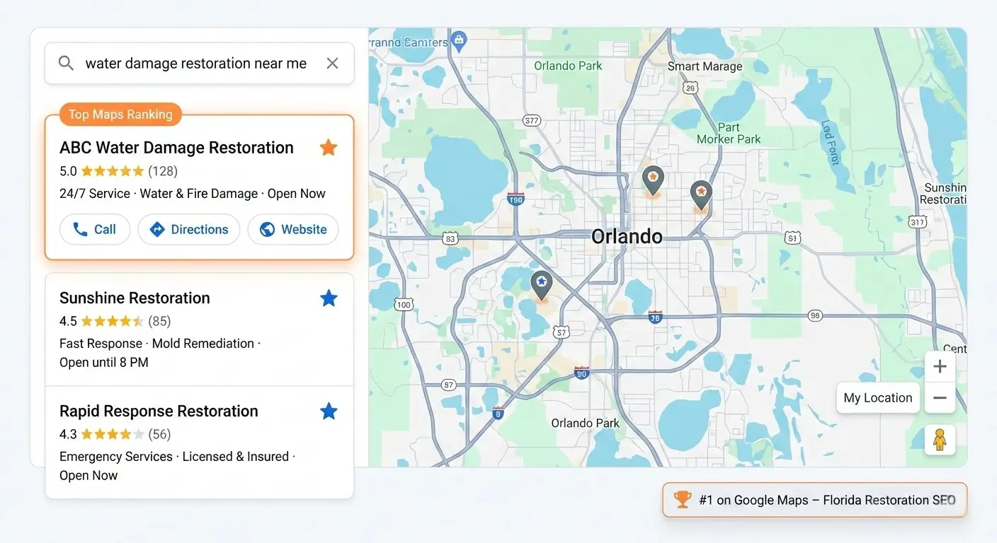 Florida Local Map Pack Ranking